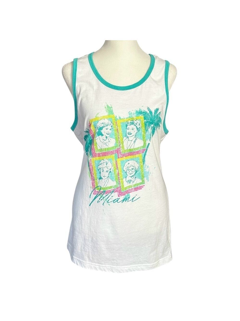 The Golden Girls 90s Miami Nostalgic TV Show Tank Top Medium